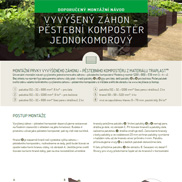 Montážní návod - vyvýšený záhon - pěstební komposter jednokomorový